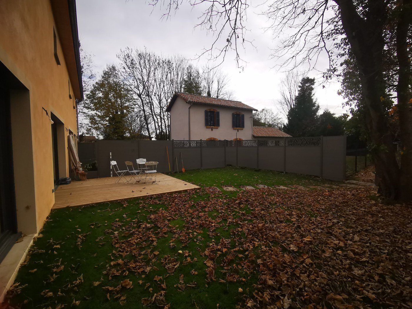 Terrasse & clôture jardin — DõmHõ