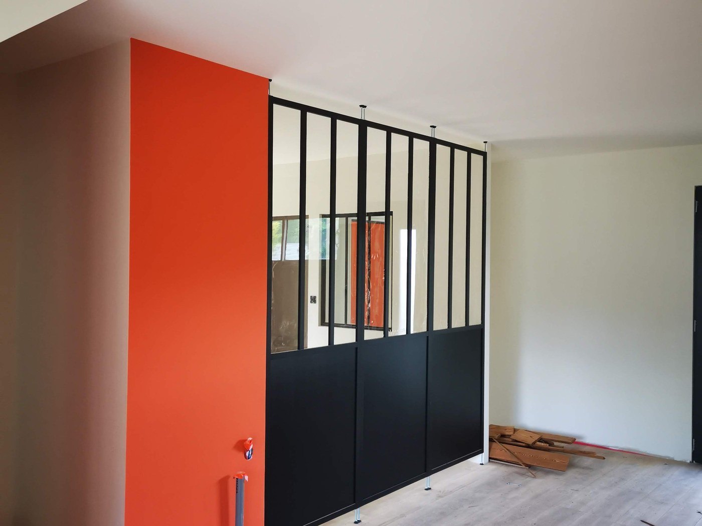 Verrière & mur accent — DõmHõ